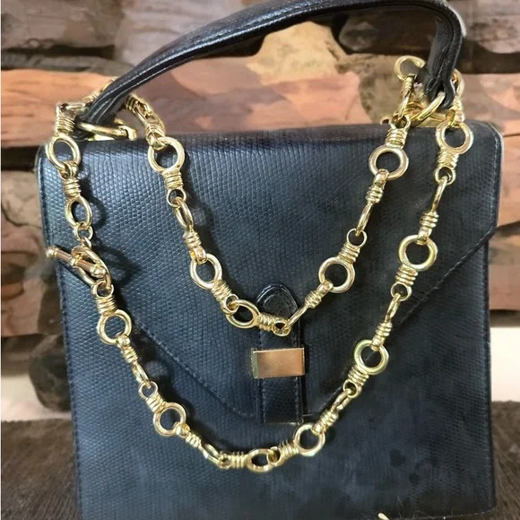 Ben-Amun Gold Chain Necklace Classic Statement Piece - Picture 7 of 10